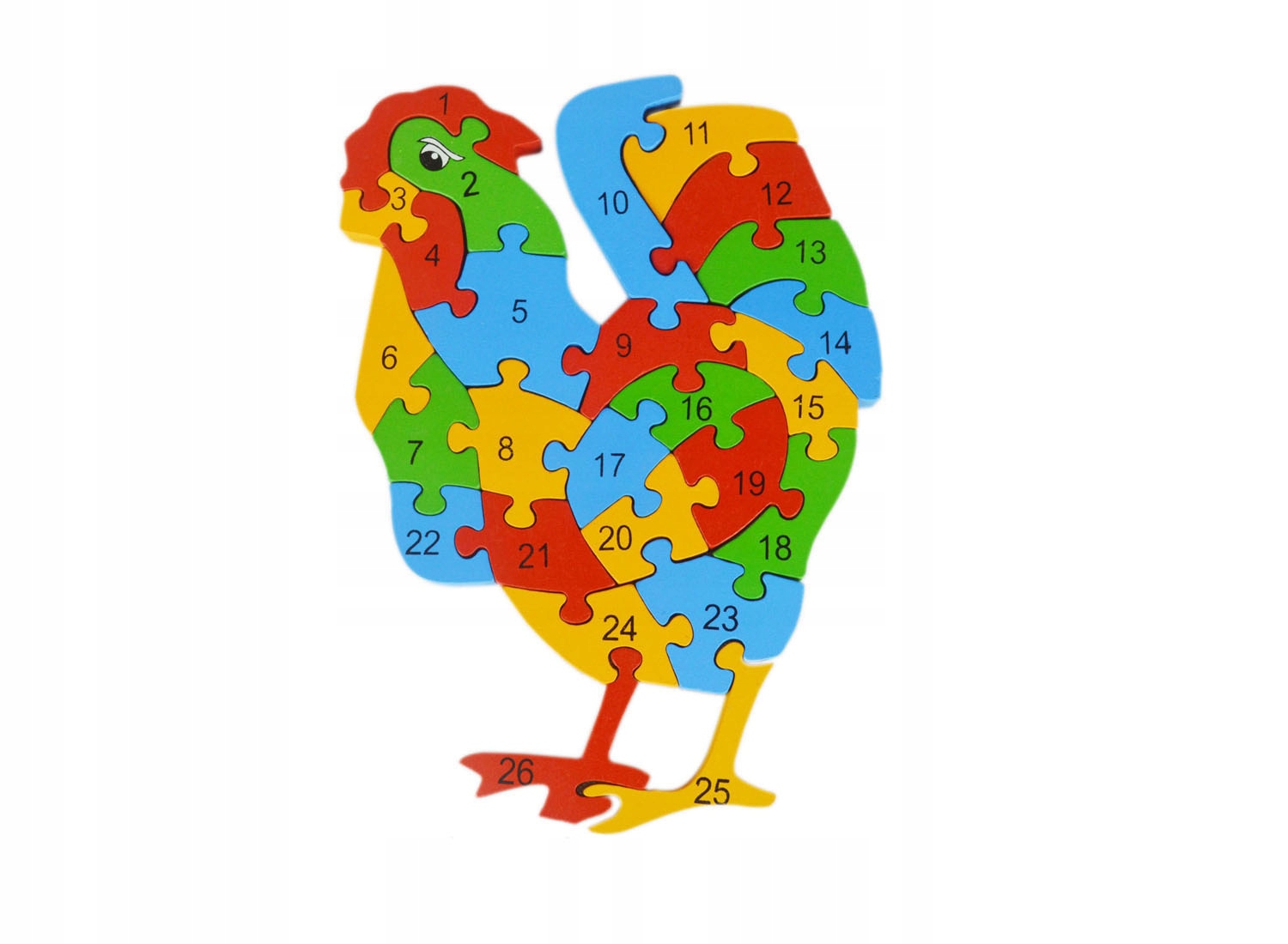 

Drewniane Puzzle 3D Kogut 600262