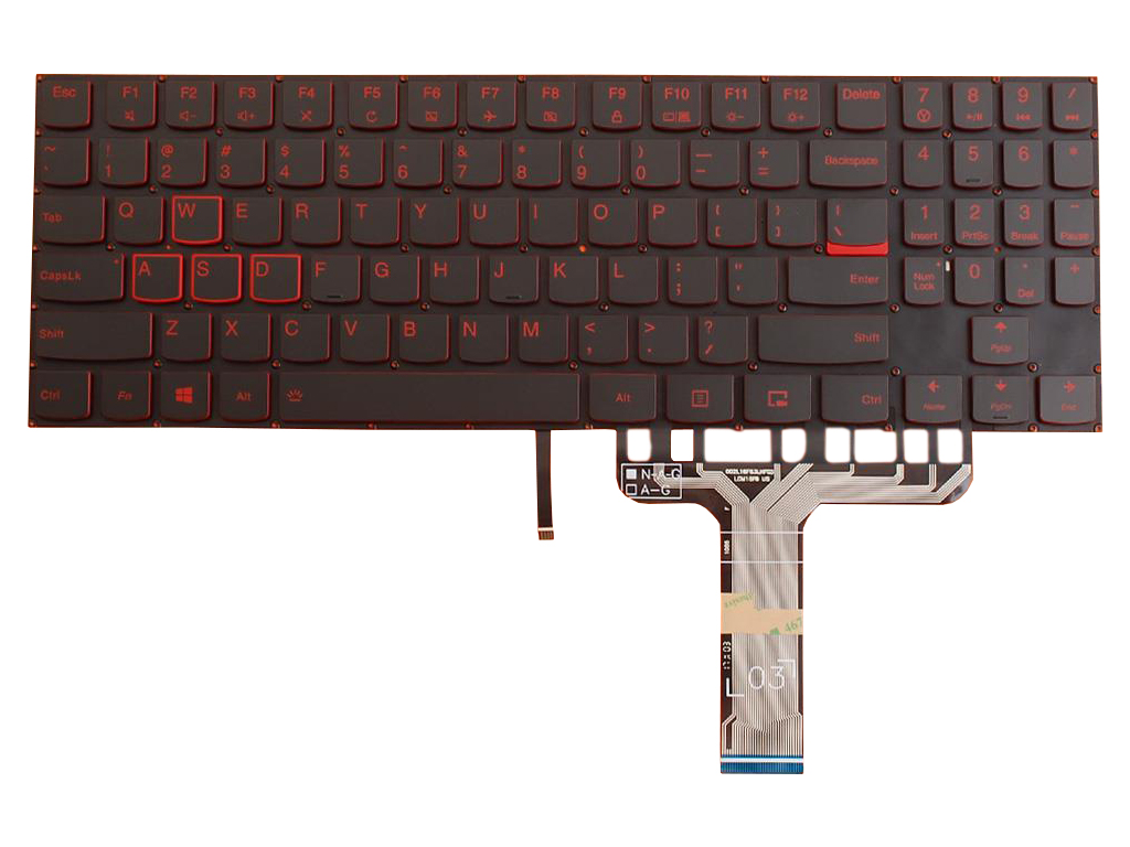 

Klawiatura Do Lenovo Legion Y520-15IKB Led
