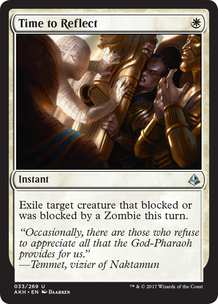 Mtg 2x Time to Reflect (Uncommon)