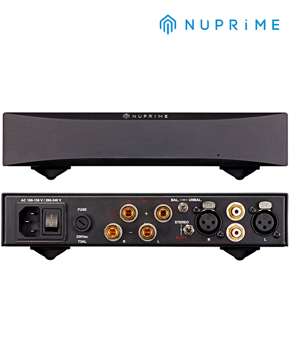 KOŃCÓWKA MOCY STEREO KLASY A+D NUPRIME STA-9 BLK Moc wyjściowa 4Ω 120 W