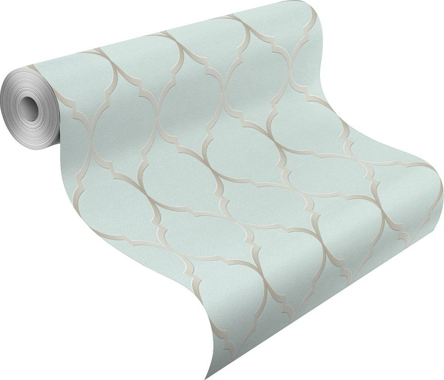 TAPETA NA FLIZELINIE KONICZYNA MAROKAŃSKA MIĘTA Marka Rasch