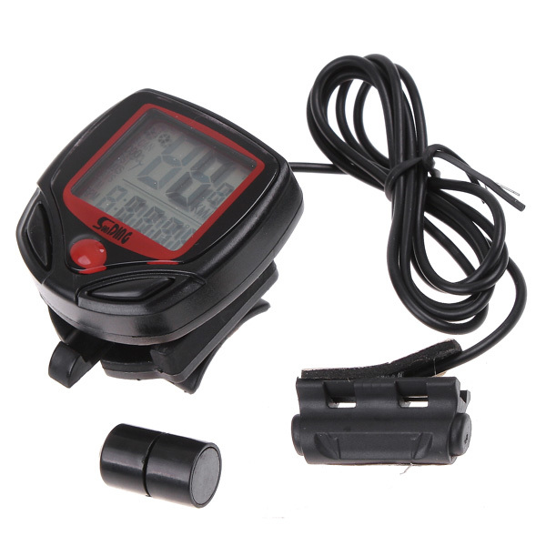 LICZNIK ROWEROWY ZEGAREK DO ROWERU WODOODPORNY HIT Rodzaj przewodowy