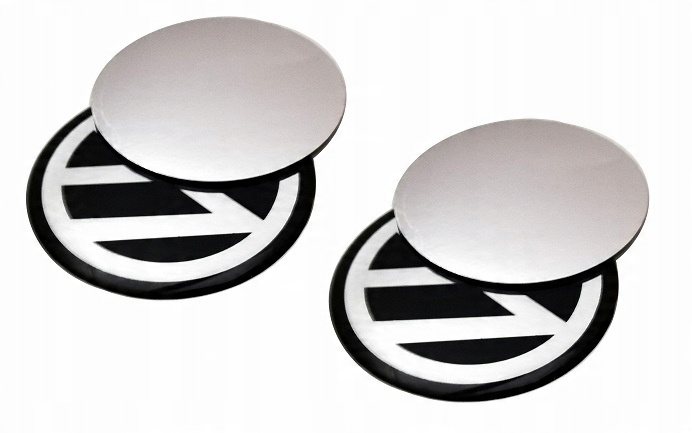 

Emblematy naklejki na kołpaki do Vw 90mm 9cm