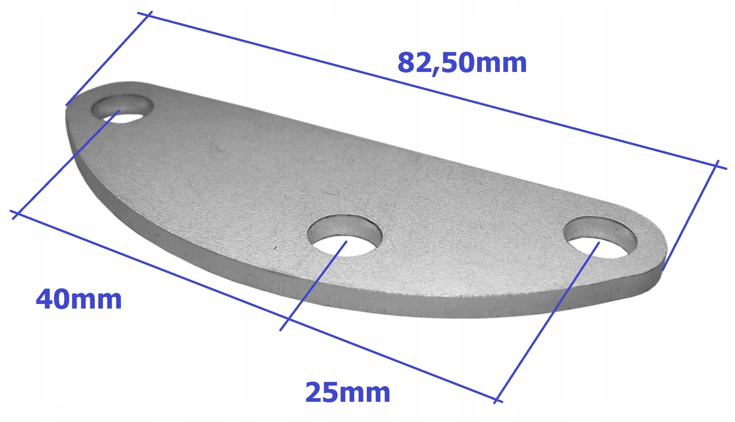 Blacha mocowania tłumika WSK 125 Producent inny