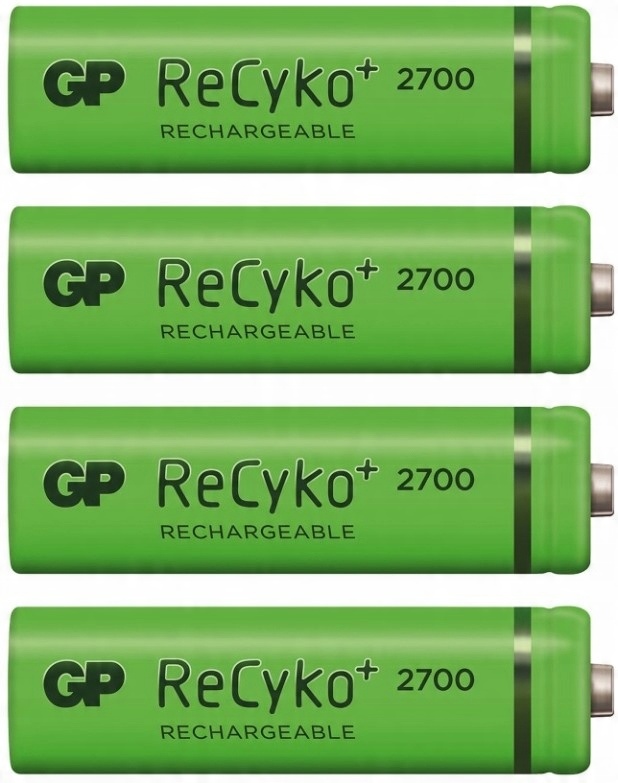 

4 x Akumulator Gp Recyko+ Aa R6 2700mAh Nowość Hit