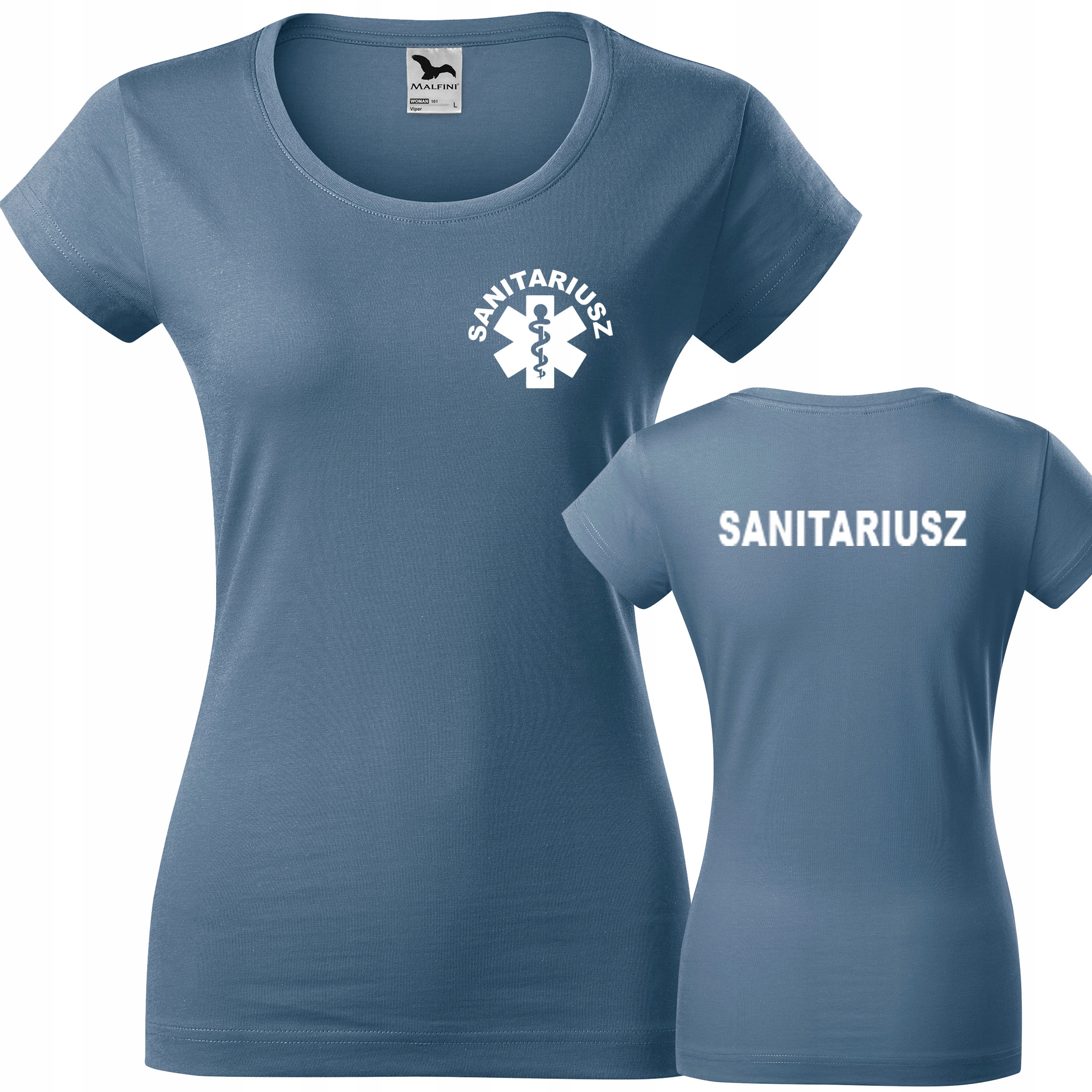 

Haft Damska koszulka Sanitariusz roz Xs