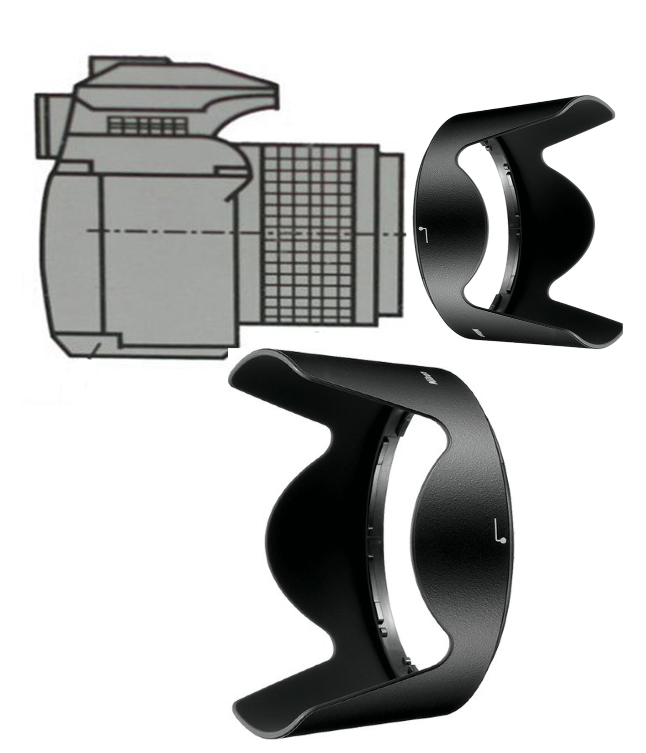 

Nikkor Af-s DX 18-140 mm f/3.5-5.6G Ed Vr Osłona