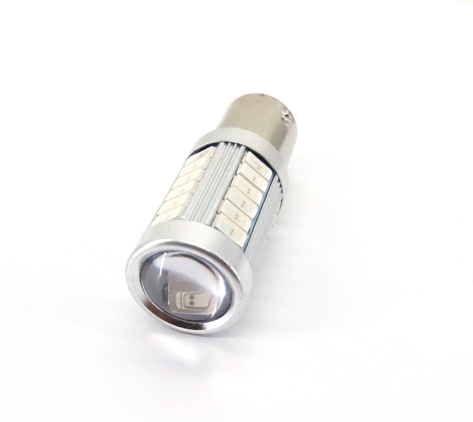 Ampoule Led P21W/BA15S VENTILEE CANBUS Ultra Puissante - Blanc 6000K