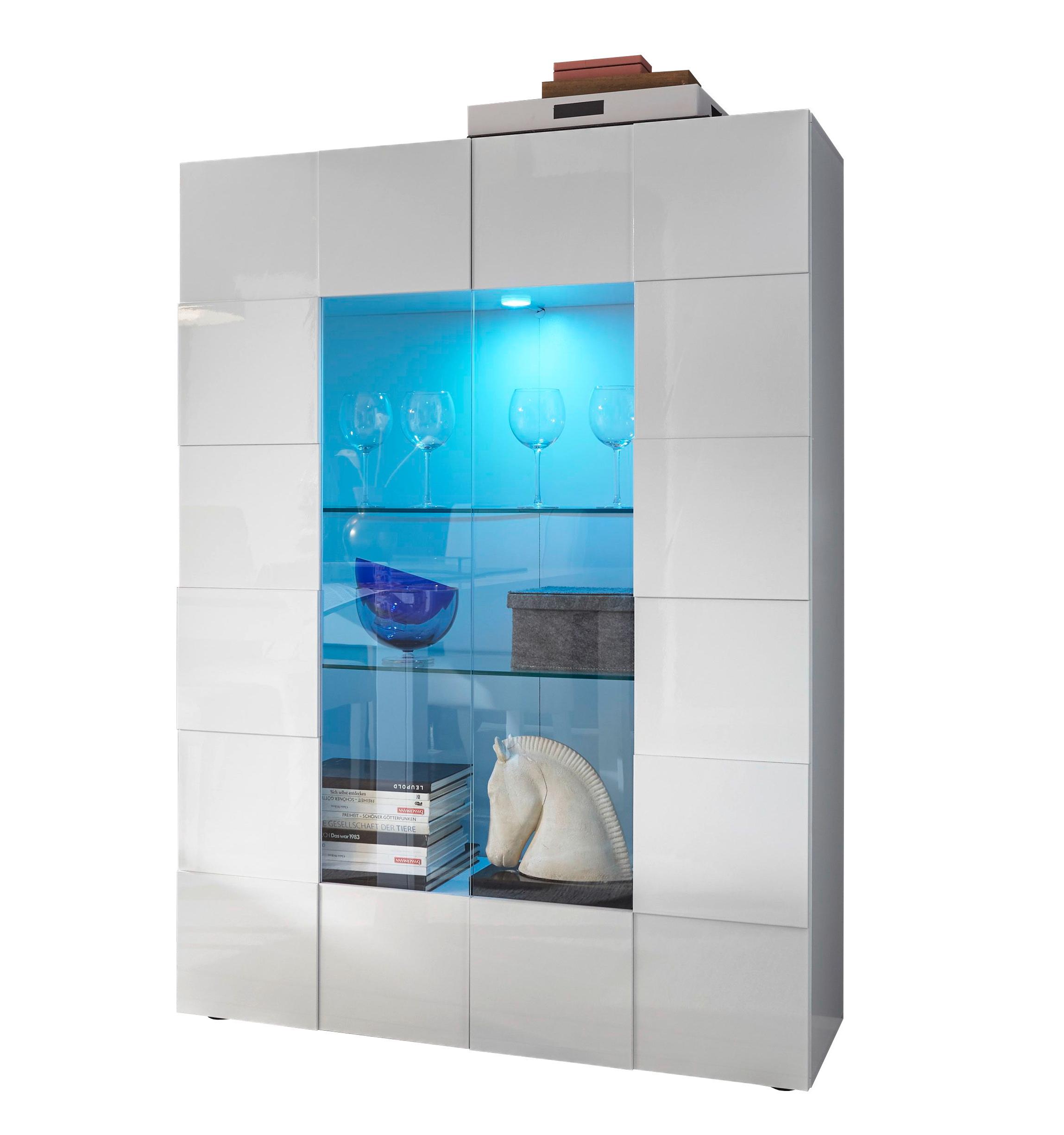 

Włoska witryna biała lakier wysoki połysk Quatro