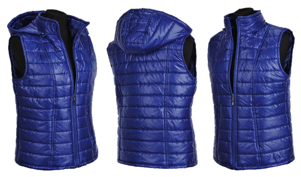 KAMIZELKA PIKOWANA KAPTUR BEZRĘKAWNIK 4XL 56 58 Kaptur z kapturem