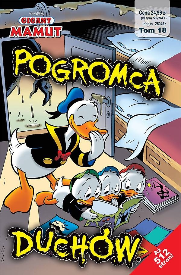 GIGANT MAMUT TOM 18 POGROMCA DUCHÓW DISNEY KACZOR DONALD