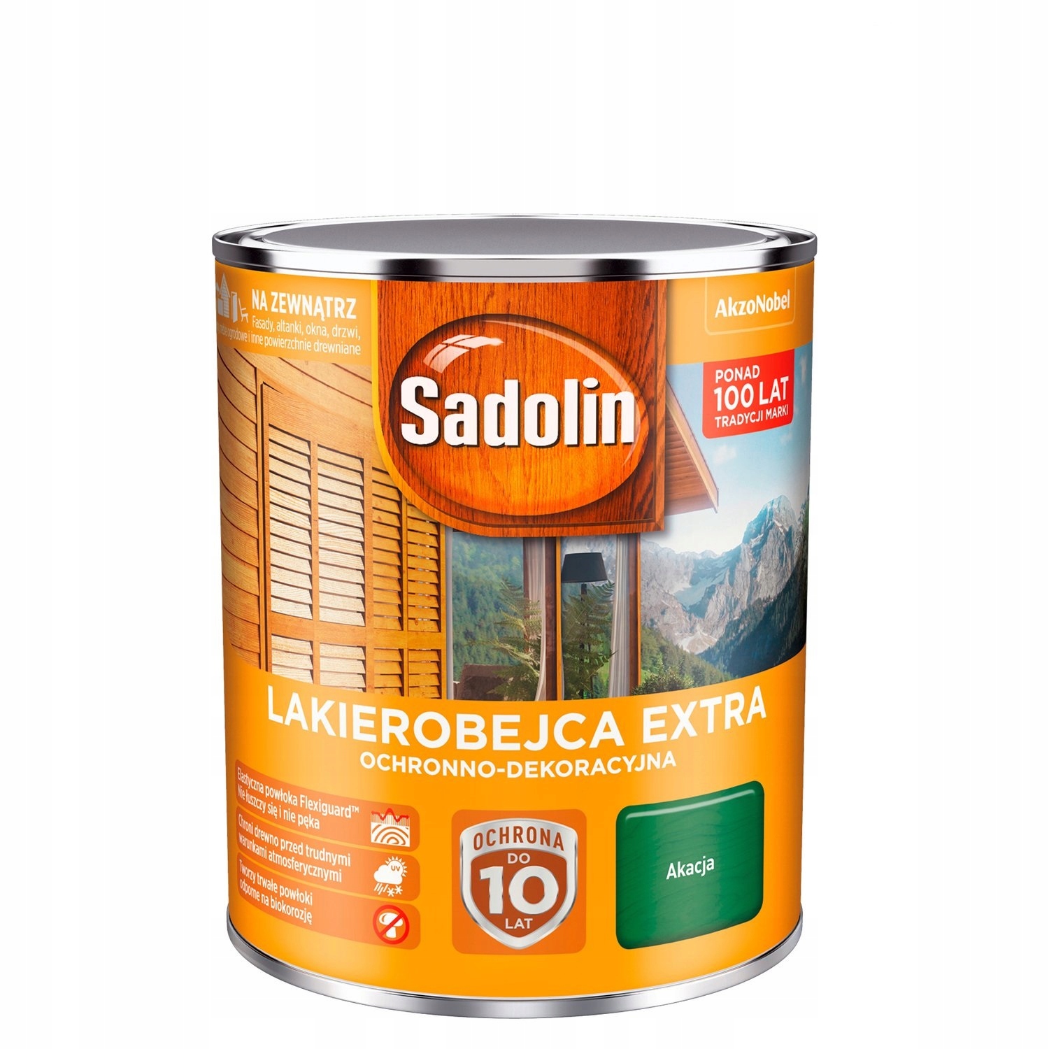 

Sadolin Lakierobejca Extra do drewna 2,5L akacja