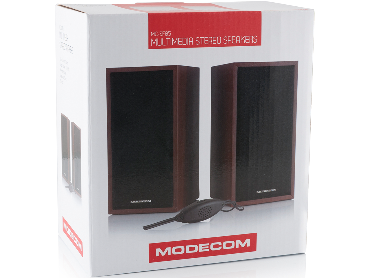 GŁOŚNIKI KOMPUTEROWE 2.0 DWA DREWNIANE GŁOŚNIKI STEREO + USB JACK PC LAPTOP Sterowanie pilot na kablu