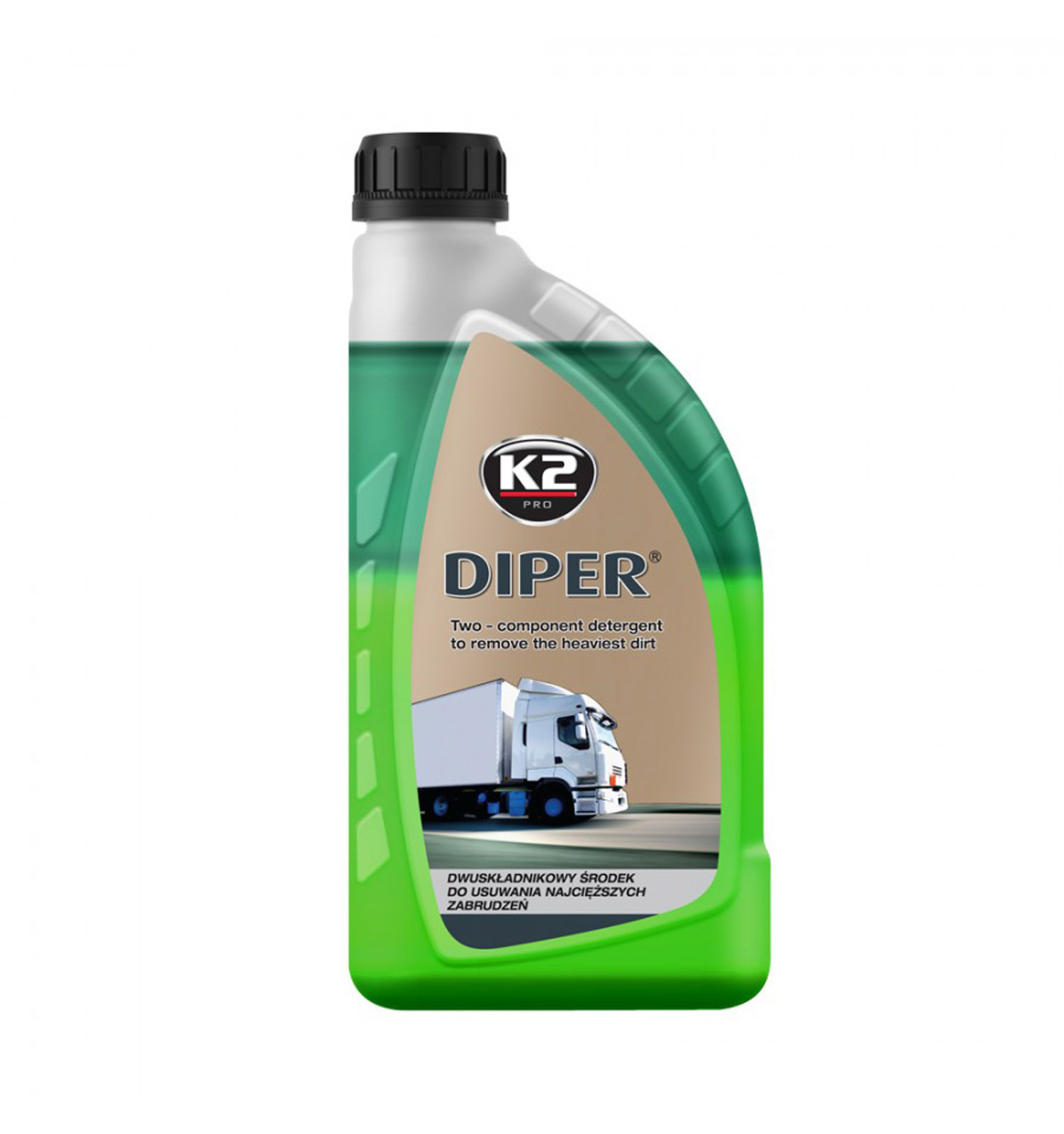 

K2 Diper 1L Dwuskładnikowa Silna Piana Aktywna
