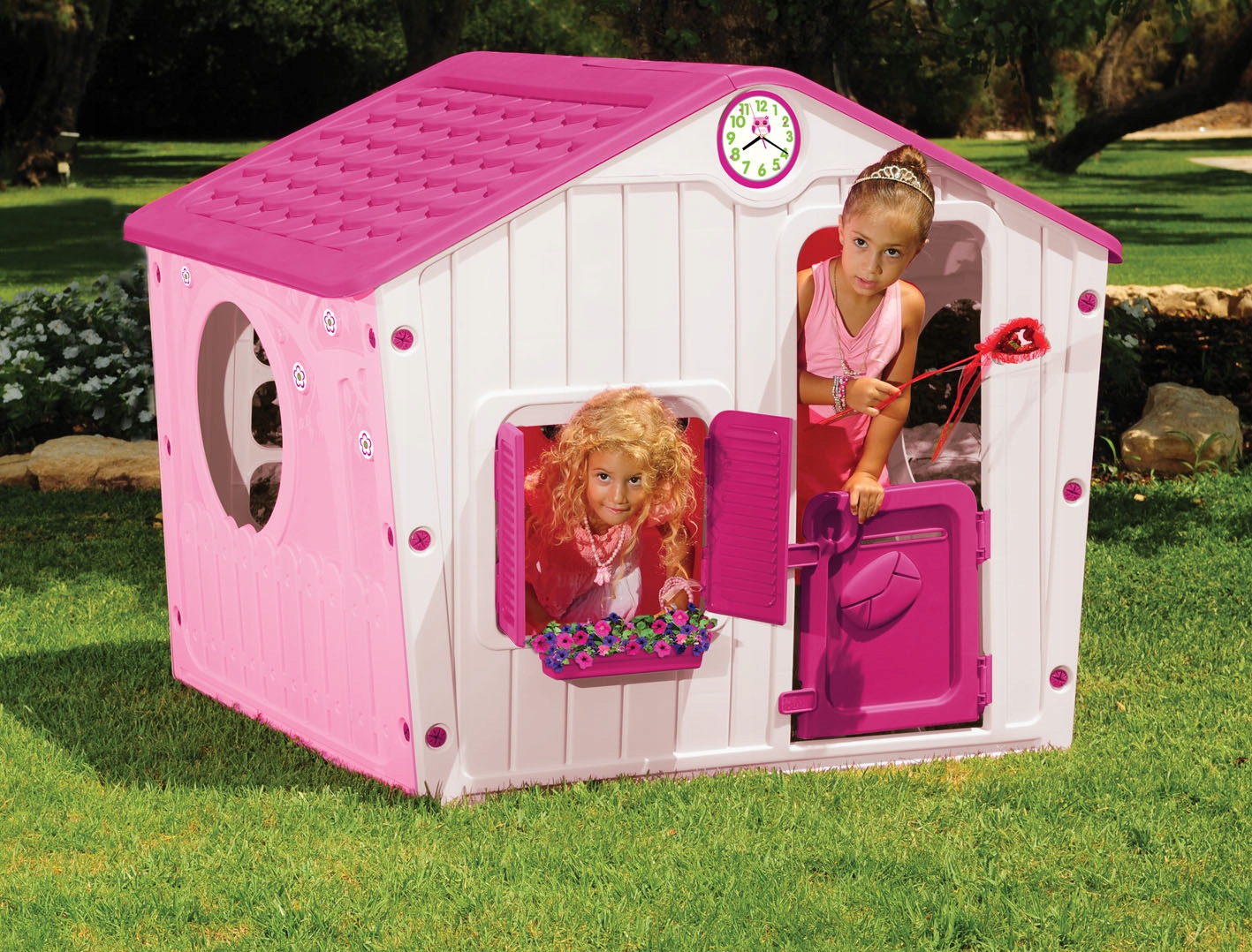 Садовый домик для детей - розовый!  Бесплатная доставка Код производителя P-836