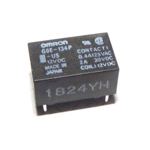 

Przekaźnik G6E-134P-US 12VDC Cewka 12V Omron