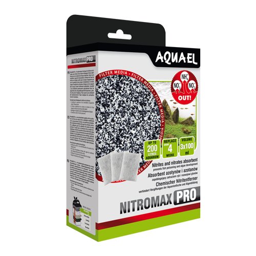

Aquael Nitromax Pro Wkład Usuwa NO2 NO3 NH4 3x100