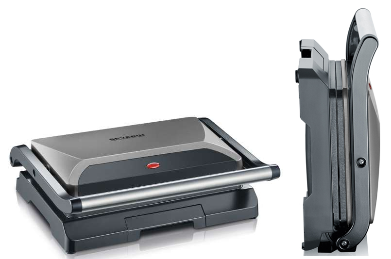 Kontaktowy grill elektryczny Severin KG2394 czarny 800 W