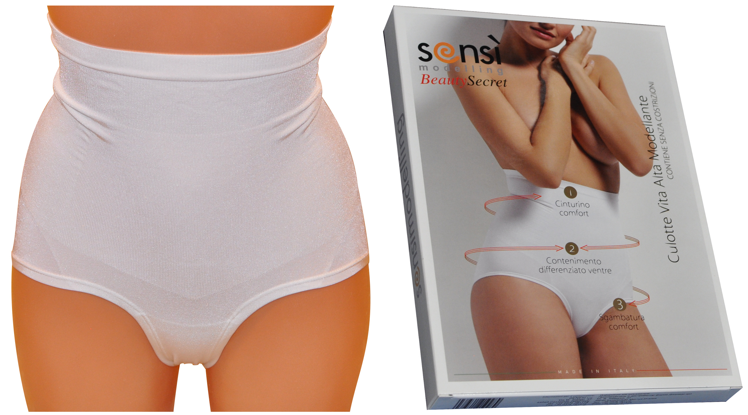 

figi Sensi Culotte Vita Alta Modellante M/L 38/42