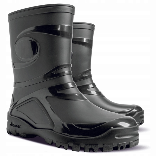 Modne Kalosze Męskie Demar Young 2 Black Czarne 42 Oryginalne opakowanie producenta folia