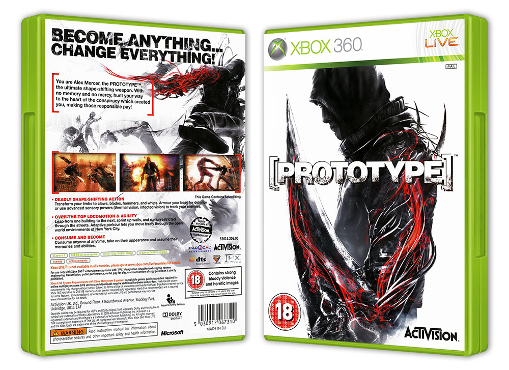 Prototype Microsoft Xbox 360