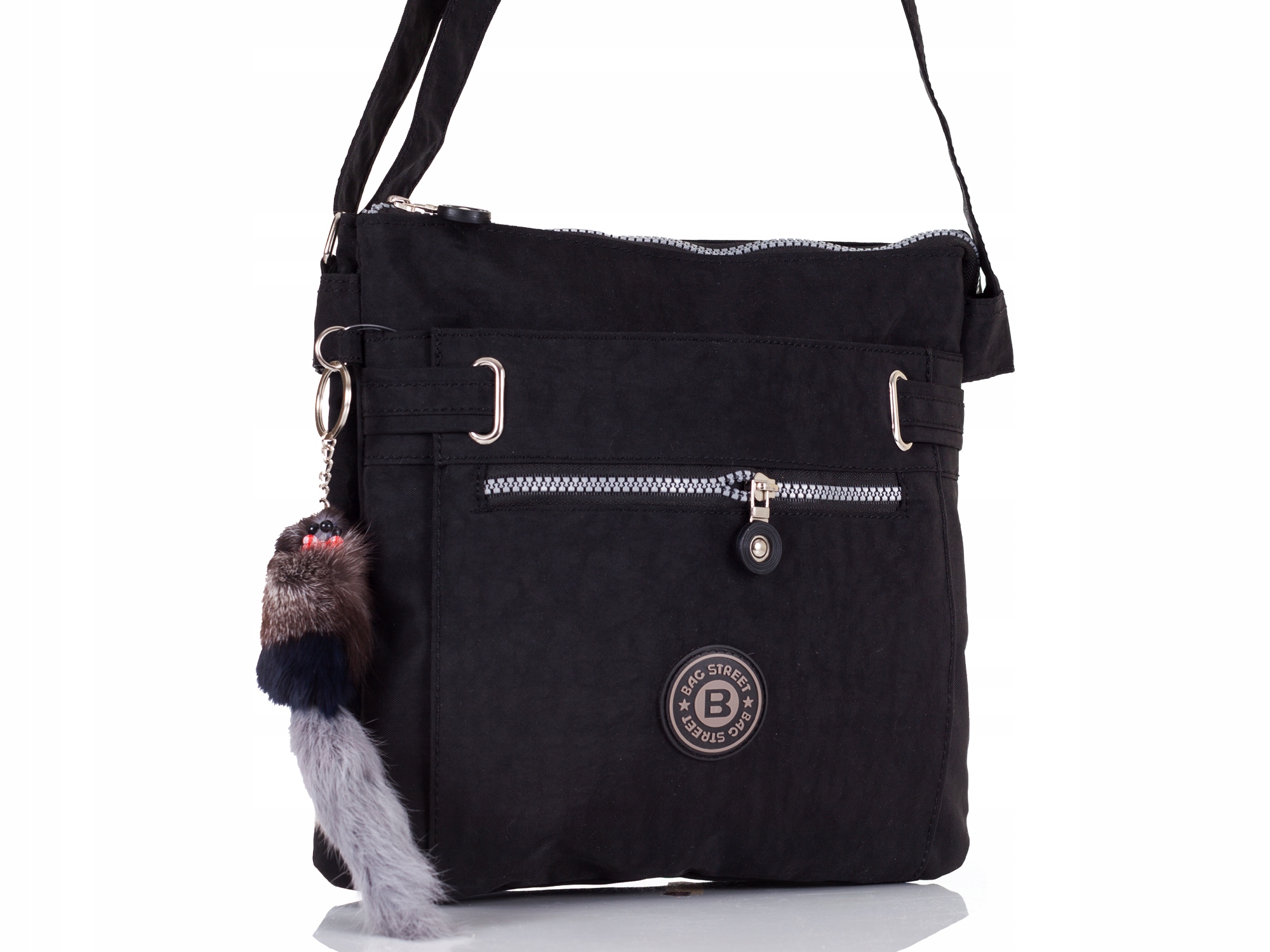 

Bag Street torebka listonoszka miejska czarna
