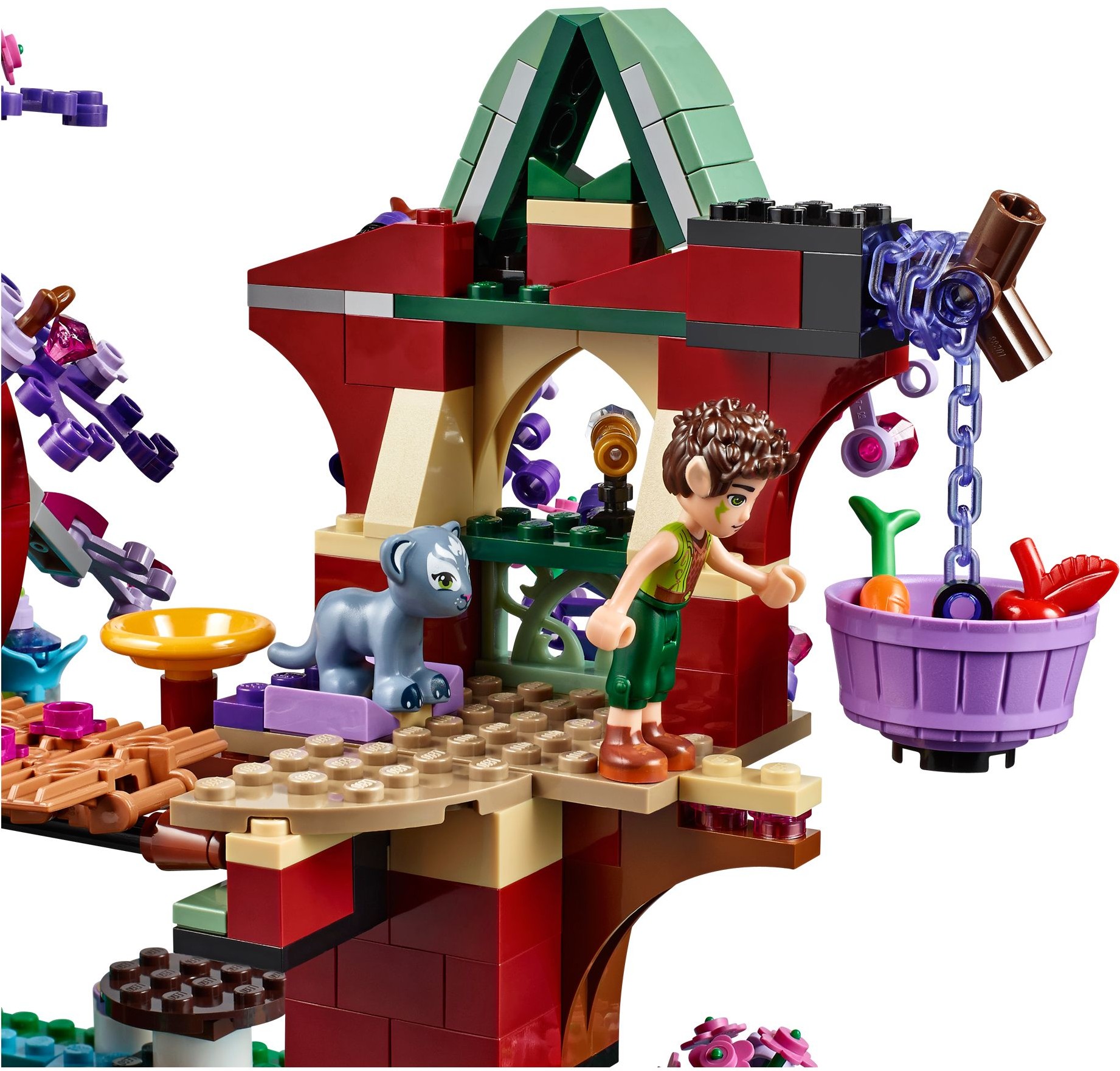 LEGO ELVES 41075 KRYJÓWKA ELFÓW NA DRZEWIE domek Bohater Inny