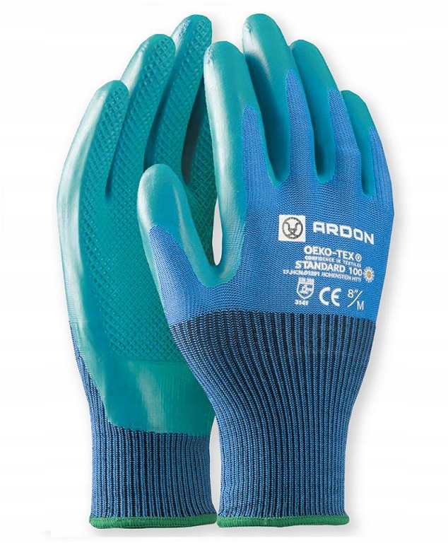 Ardon Green Touch Pracovné rukavice Latex Kat II 10