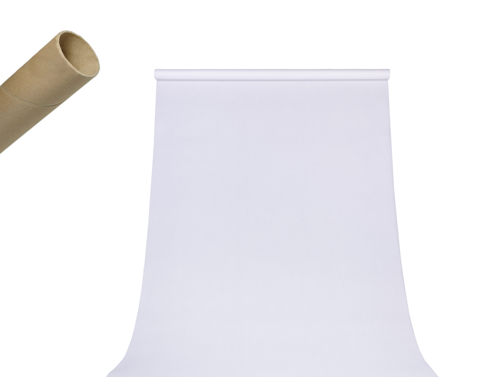 

Tło Winylowe 440g/m2 mocne 137x500 vinyl białe
