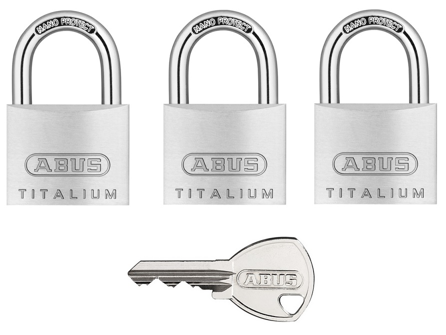 

Abus Kłódka x3 System Jednego Klucza Na 1 Klucz