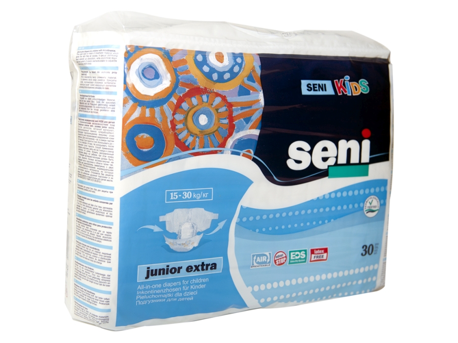 

Pampersy Dla Dzieci Seni Kids Junior Extra 15-30kg