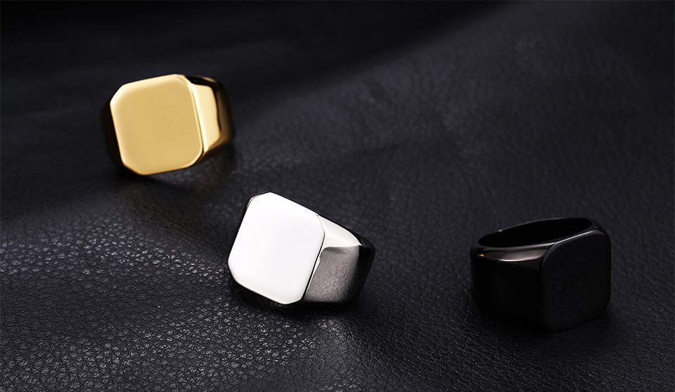 SYGNET STAL BŁYSZCZĄCY Z TWOIM NAPISEM ,LOGO r.32 Rozmiar/Średnica wew. (mm) 32/23,00