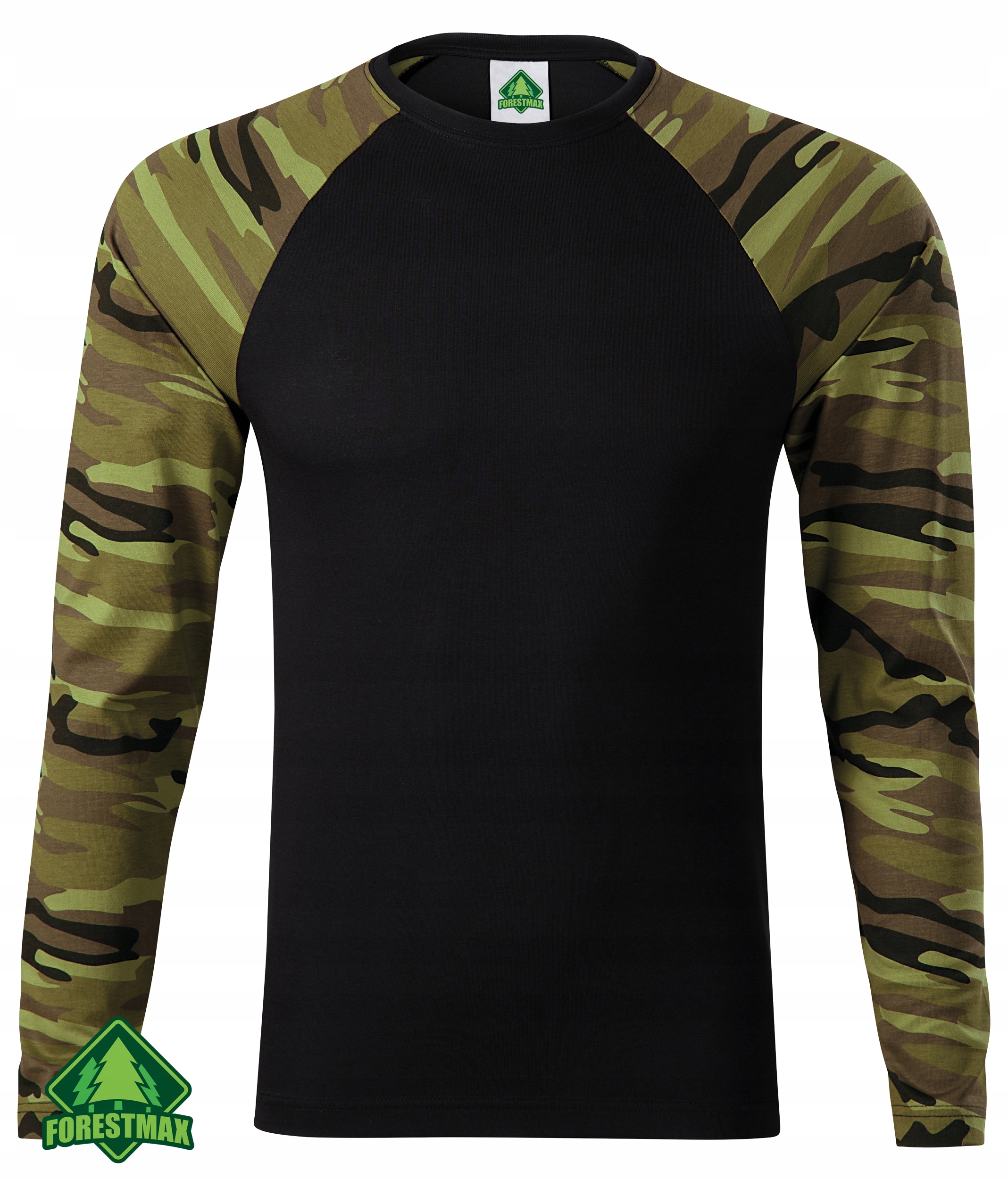 BAWEŁNIANA KOSZULKA LONG SLEEVE KAMUFLAŻ MORO - M Rozmiar M