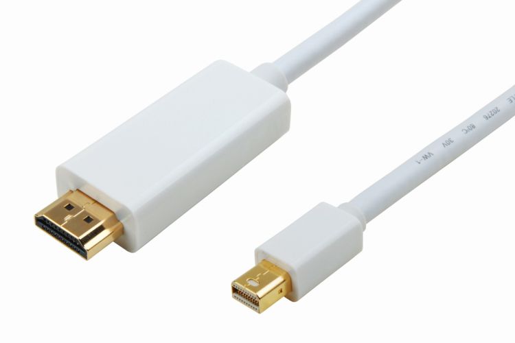 Kabel Mini DisplayPort do HDMI 1,8m 4K Thunderbolt Zastosowanie Video