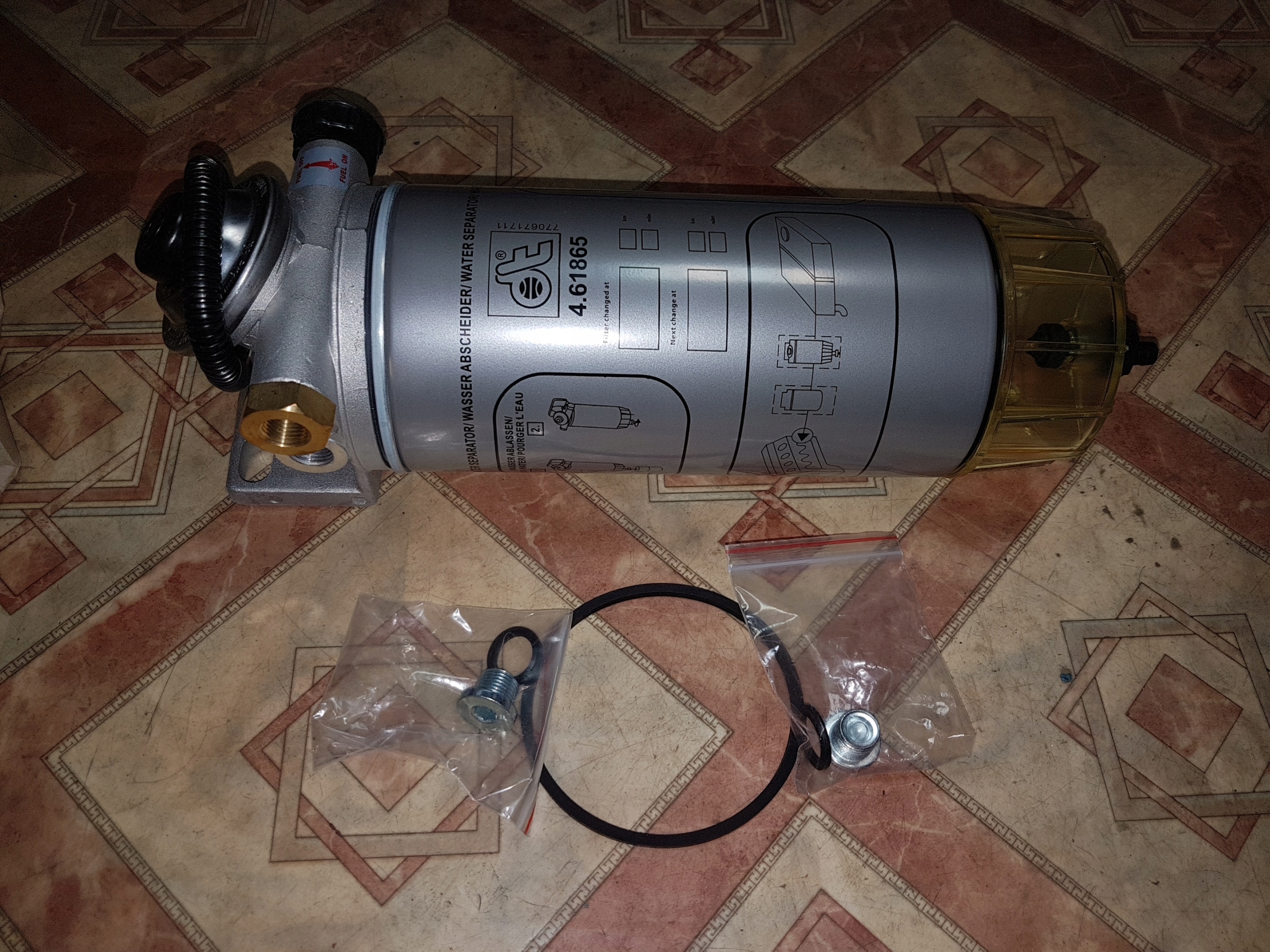 0004700469 - ACTROS MP3 MP2 AXOR ATEGO ТОПЛИВНЫЙ ФИЛЬТР СЕПАРАТОР