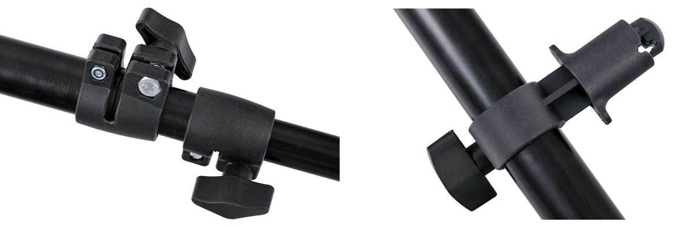 Regulowany uchwyt blend : mocowanie TOP na trzpień Waga produktu z opakowaniem jednostkowym 0.5 kg