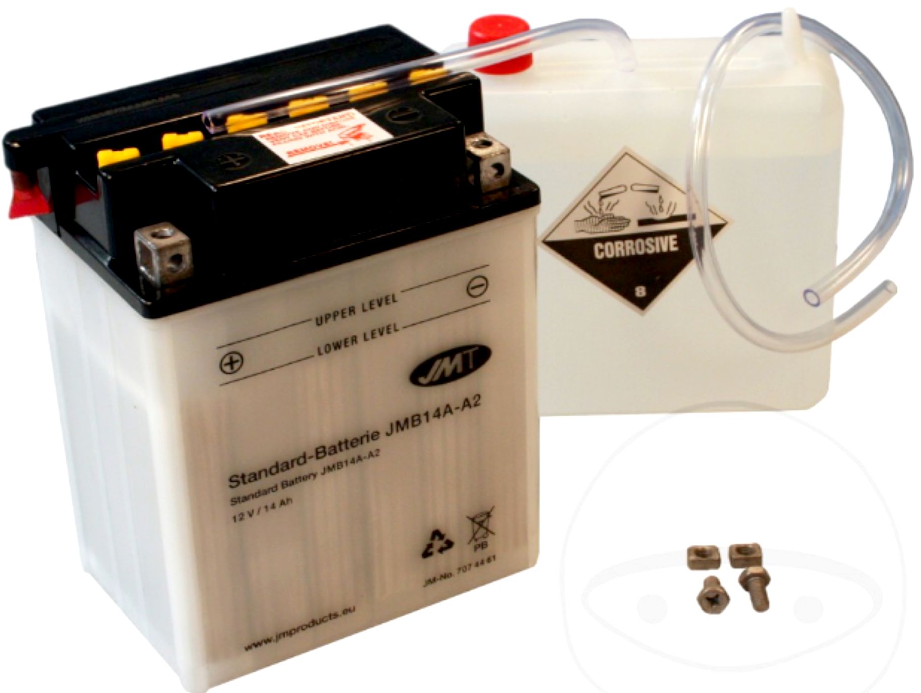 7074461 - Акумулятор JMT YB14A-A2 Kawasaki KLF 220 250 300