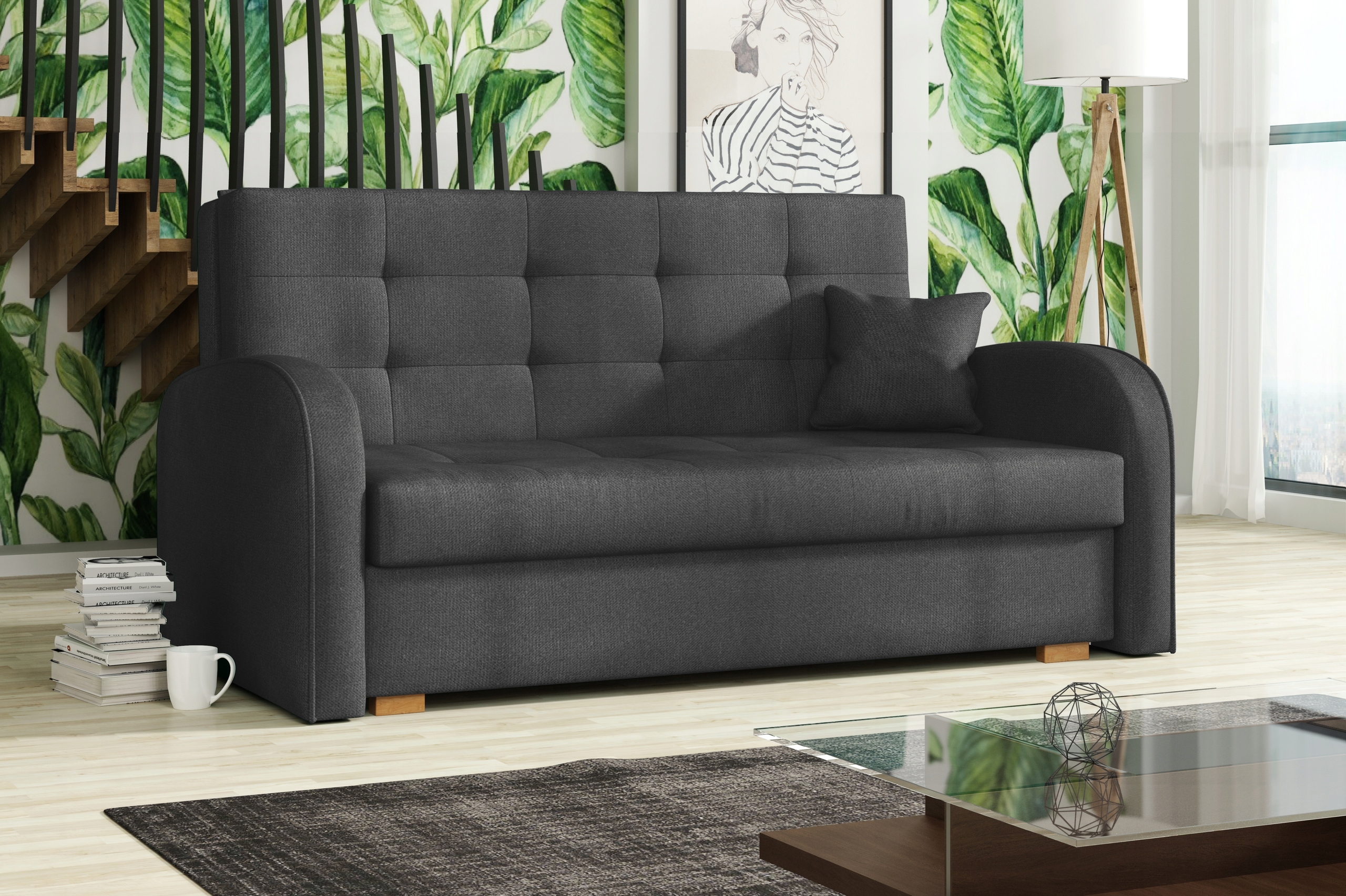 

Viva Gold III sofa kanapa tapczan łóżko amerykanka