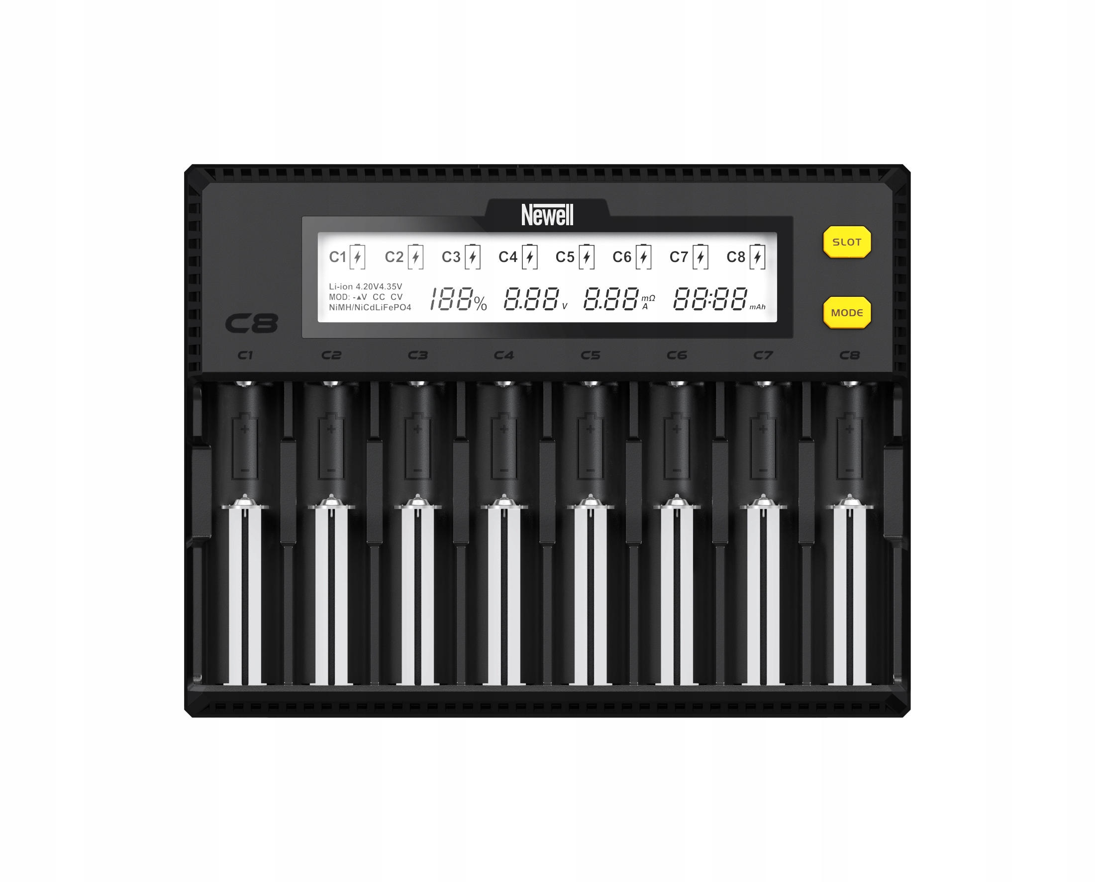 

Newell C8 Ładowarka LCD Aaa Aa R6 R03