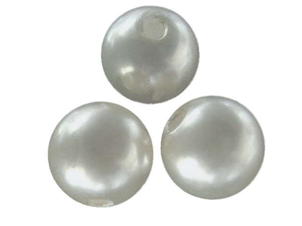 Koraliki Akrylowe perła 10mm 12szt KA161b12