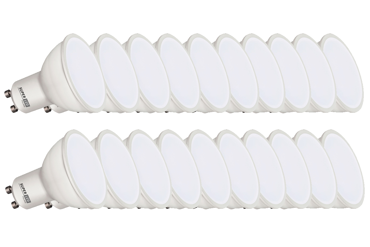 

Zestaw 20x Żarówka Led GU10 Smd 5W Cena Hurtowa!