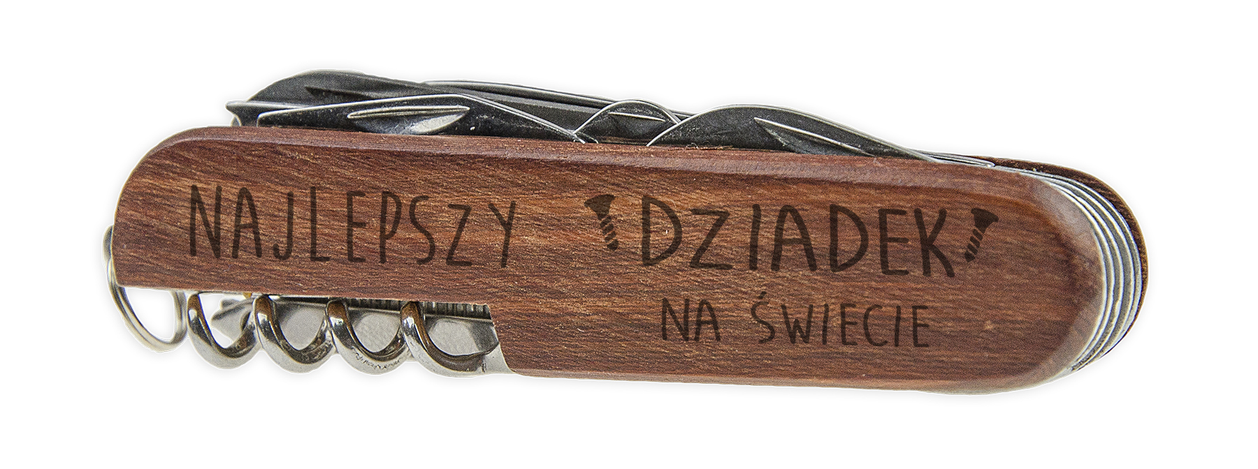 SCYZORYK MULTITOOL Z GRAWEREM DLA DZIADKA WZORY Model EPR