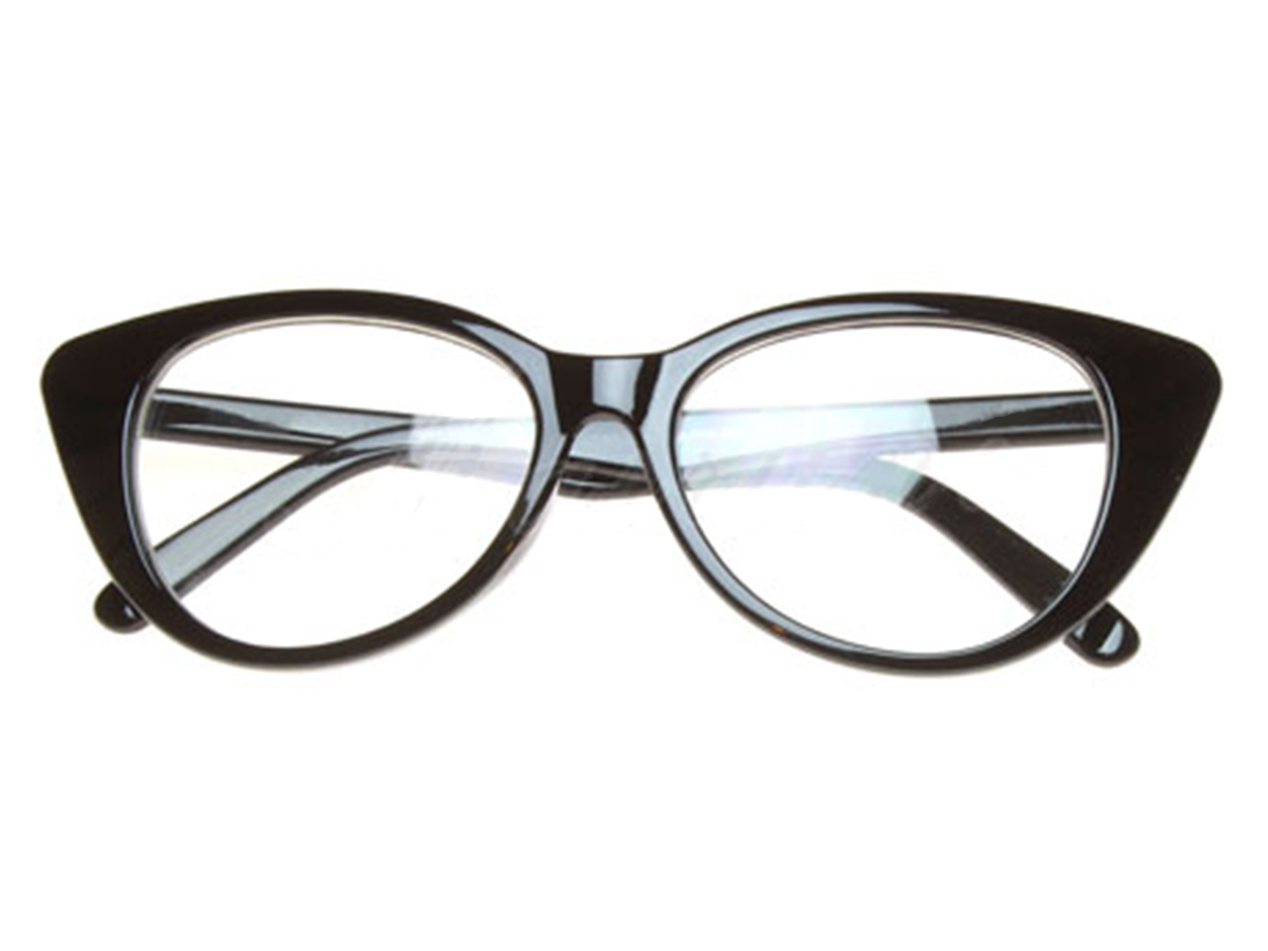 

Okulary Zerówki kocie oko Cat eye P657