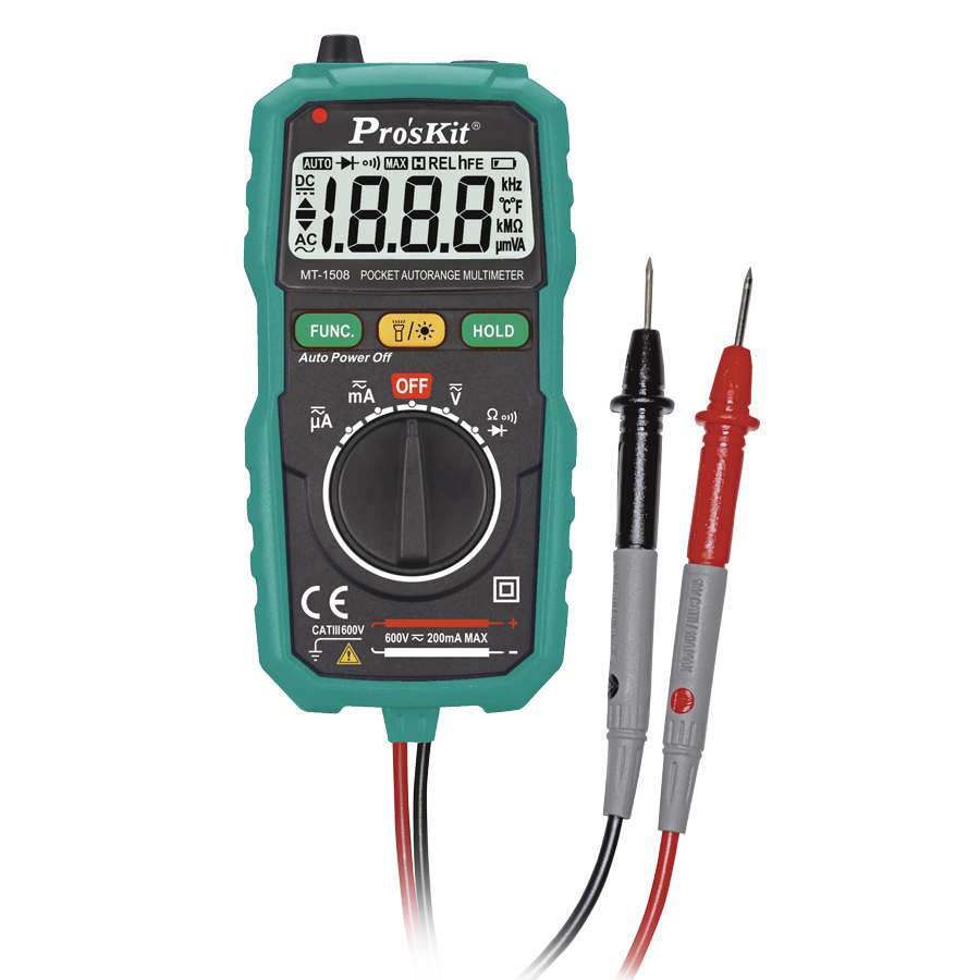 

Miernik Multimetr Uniwersalny MT-1508 Proskit Ncv