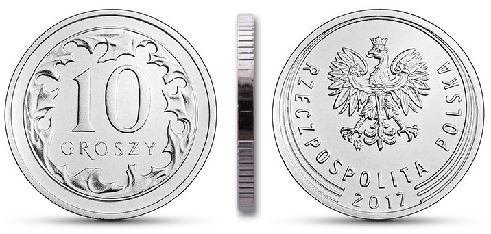 10 Gr Groszy 17 Mennicza Mennicze Z Woreczka Allegro Pl