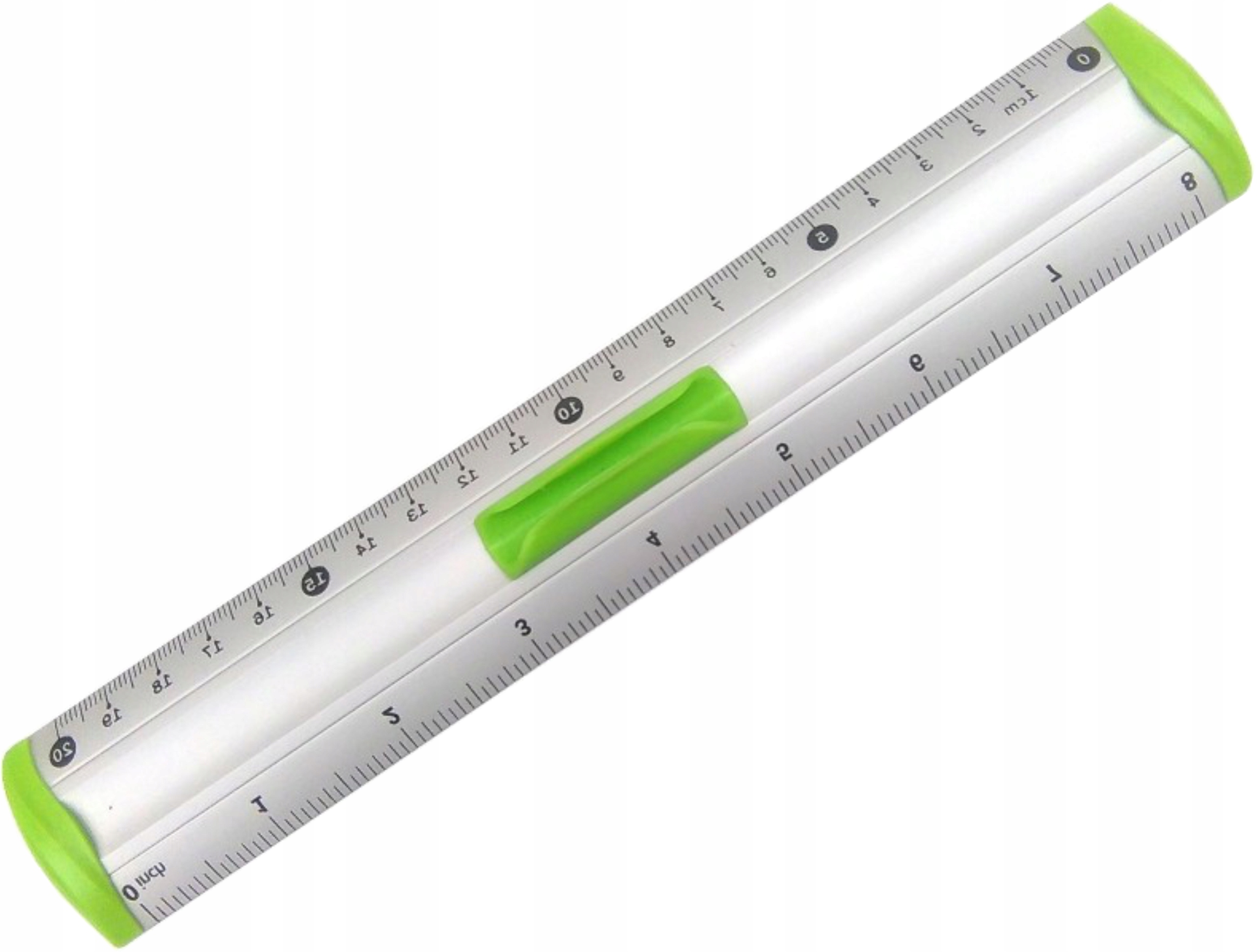 

Linijka aluminiowa metalowa Tetis 20cm zielona