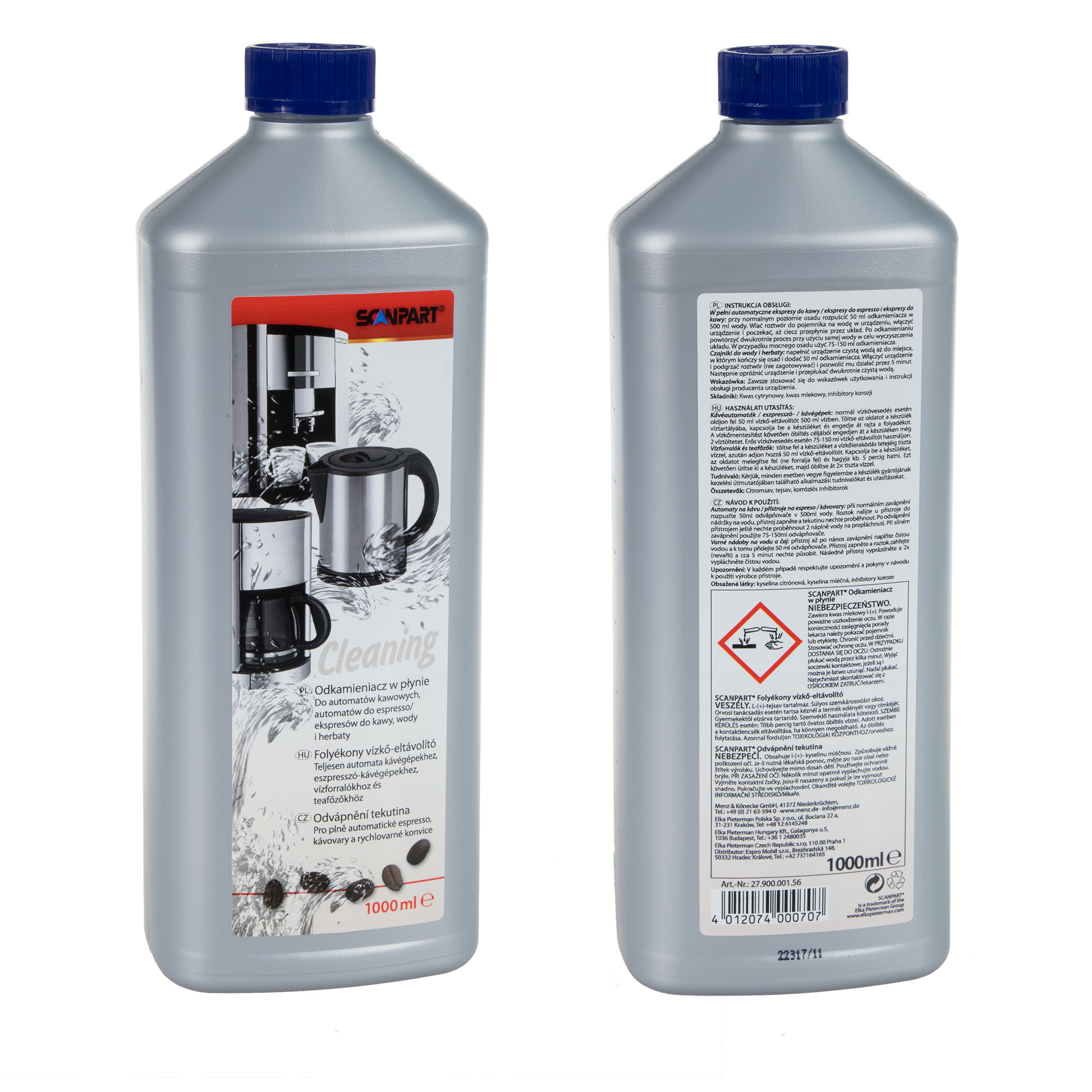 ДЛЯ УДАЛЕНИЯ НАКИПИ ДЛЯ КОФЕМАШИНЫ УНИВЕРСАЛЬНЫЙ 1Л SAECO БОЛЬШОЙ