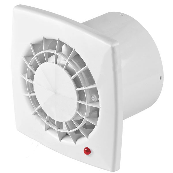 Bílý ventilátor Vega Wgb 125T (timer)