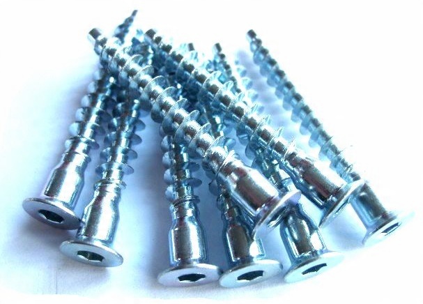 

wkręt wkręty konfirmat konfirmaty 7x50mm 100 sztuk