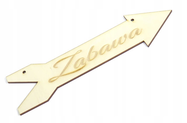 

Drogowskaz Strzałka Zabawa Wesele 500x143mm WD49